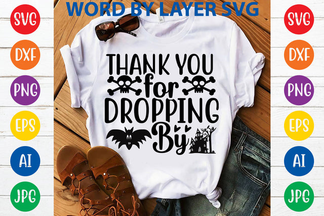 Thank You For Dropping By SVG Design SVG Rafiqul20606 