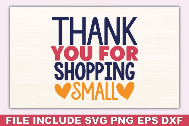 Thank You For Shopping Small SVG Ariyan 