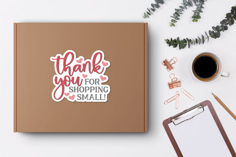 Thank You for Your Business PNG Stickers Bundle SVG Elsie Loves Design 