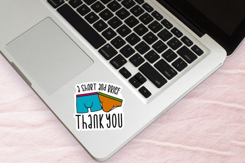 Thank You Puns Funny Png Stickers Bundle Sublimation Regulrcrative 