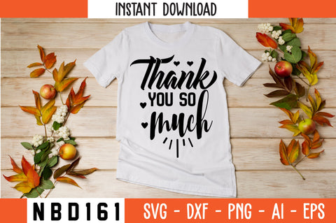 thank you so much Svg Design SVG Nbd161 