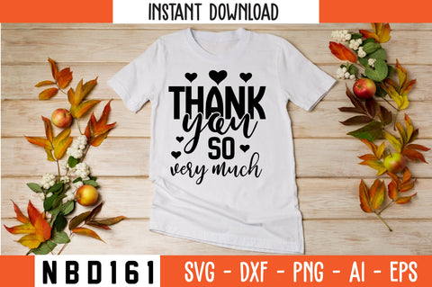 thank you so very much Svg Design SVG Nbd161 