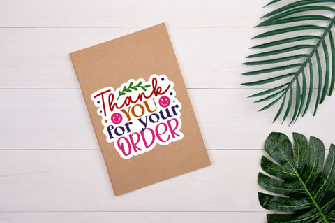 Thank You Stickers Bundle Sublimation Regulrcrative 