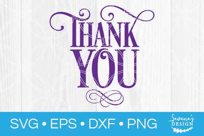 Thank You SVG SavanasDesign 