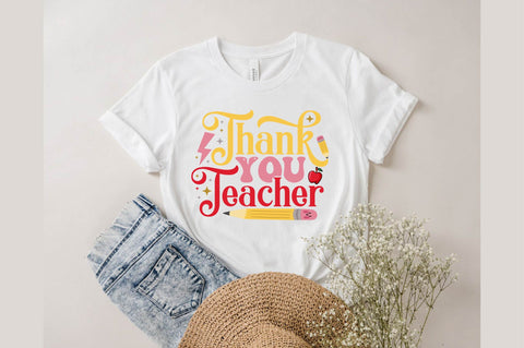 Thank You Teacher SVG designartist 