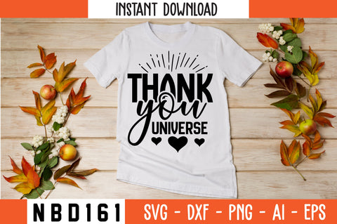 thank you universe Svg Design SVG Nbd161 