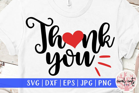 Thank You – Wedding SVG EPS DXF PNG Cutting Files SVG CoralCutsSVG 