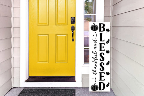 Thankful and Blessed | Porch Sign SVG SVG CraftLabSVG 