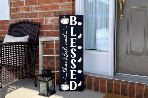 Thankful and Blessed | Porch Sign SVG SVG CraftLabSVG 