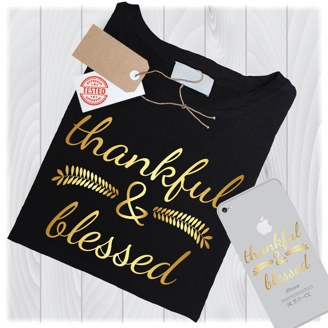 Thankful and Blessed SVG Files for Cricut Designs | Thanksgiving SVG Files SVG My Sew Cute Boutique 