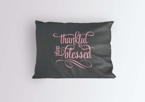 Thankful and blessed | Thanksgiving cut file SVG TheBlackCatPrints 