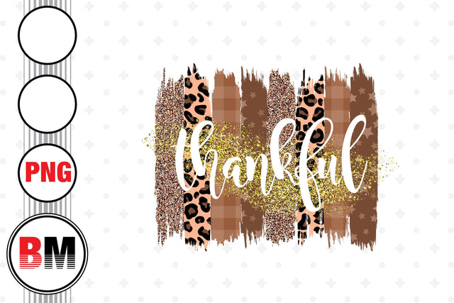 Thankful Brush Halloween PNG Files Sublimation BMDesign 