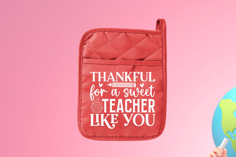 Thankful for a sweet teacher SVG SVG Regulrcrative 