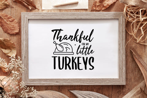 Thankful for My Turkeys SVG Design SVG futivesvg 