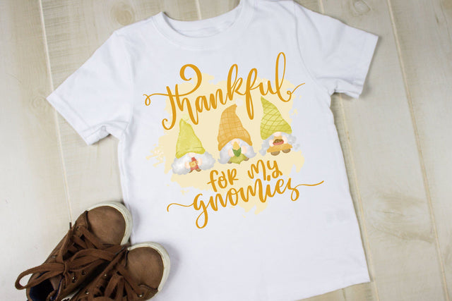 Thankful Gnome Sublimation Designs PNG, Thanksgiving Sublimation, Fall Autumn Clipart, Gnome Clipart Sublimation dapiyupi store 