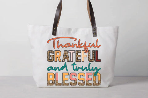 thankful grateful and truly blessed Sublimation Sublimation Creativeart88 
