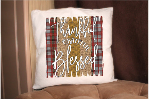 Thankful Grateful Blessed Sublimation Sublimation Jagonath Roy 