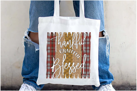 Thankful Grateful Blessed Sublimation Sublimation Jagonath Roy 