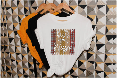 Thankful Grateful Blessed Sublimation Sublimation Jagonath Roy 