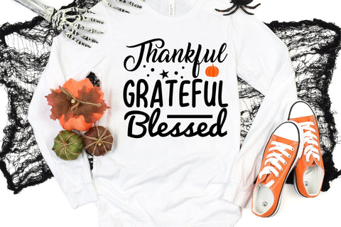 Thankful Grateful Blessed SVG CraftlabSvg29 