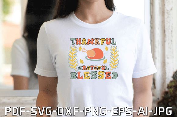 Thankful Grateful Blessed SVG farhad farhad 