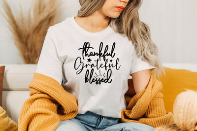Thankful Grateful Blessed svg SVG nirmal108roy 