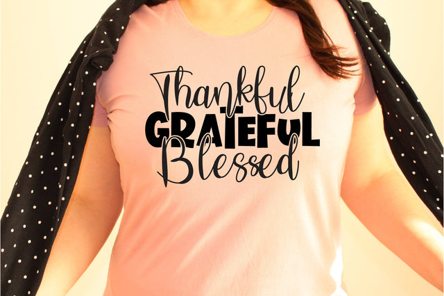 Thankful Grateful Blessed svg SVG orpitasn 