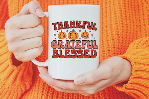 Thankful grateful blessed SVG SVG Regulrcrative 