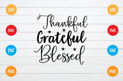 thankful grateful blessed svg SVG sk.swapon Roy 