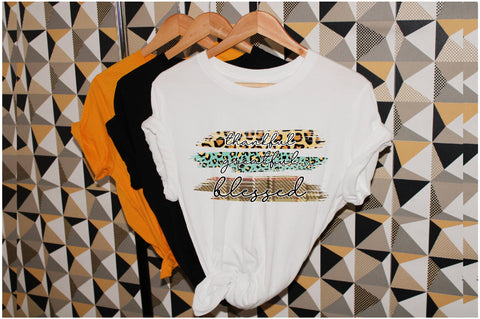 Thankful Greatful Blessed Sublimation Sublimation Jagonath Roy 