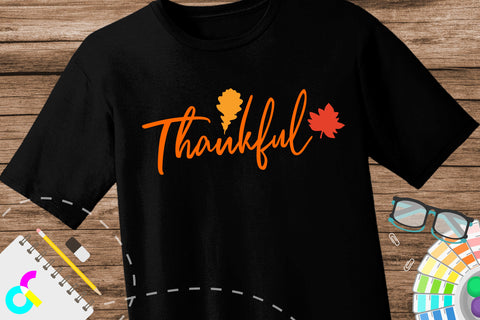 Thankful, Happy Thanksgiving Day svg SVG Artinrhythm shop 