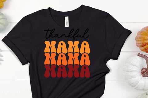 Thankful mama, Fall SVG SVG DESIGNISTIC 