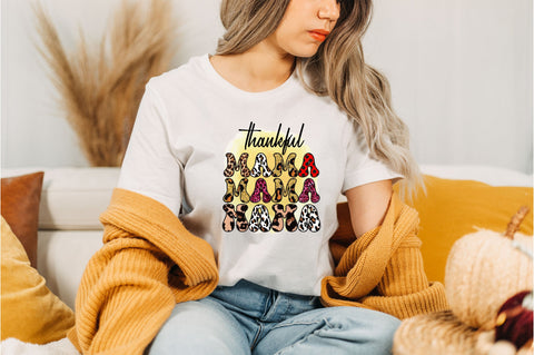 thankful mama Sublimation SVGArt 