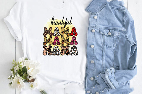 thankful mama Sublimation SVGArt 