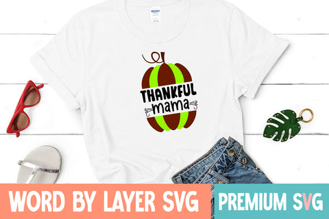 Thankful mama SVG CUT FILE SVG Blessedprint 
