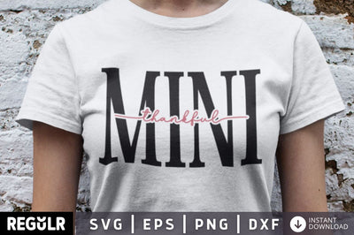 Thankful mini SVG SVG Regulrcrative 