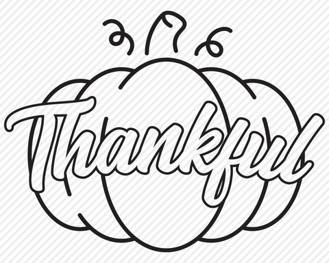 Thankful Pumpkin Bundle | Fall SVG SVG Texas Southern Cuts 