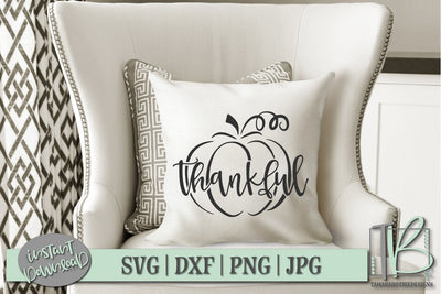 Thankful Pumpkin SVG SVG TB Designs 