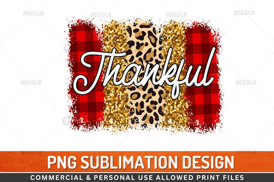 Thankful Sublimation Design Sublimation Regulrcrative 