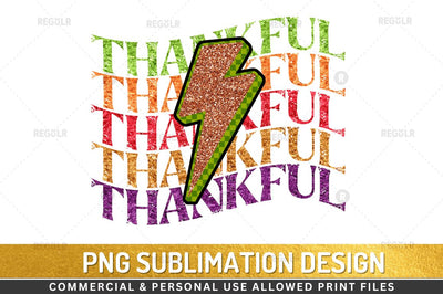 Thankful Sublimation Design Sublimation Regulrcrative 
