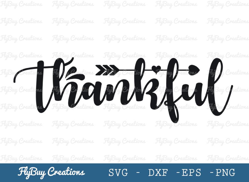 Thankful Svg Cut File, Thanksgiving Svg, Give Thanks Svg, Thanksgiving ...