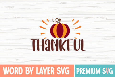 Thankful SVG cute file SVG Blessedprint 