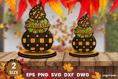 Thankful Svg | Fall | Glowforge SVG SvgOcean 