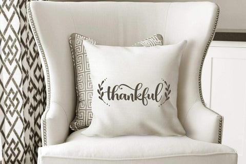Thankful - svg, png, eps, dxf, jpeg - Cricut Cut File - Silhouette Cut File SVG Simply Cutz 