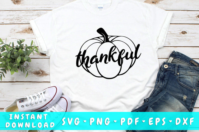 Thankful SVG SVG HappyDesignStudio 