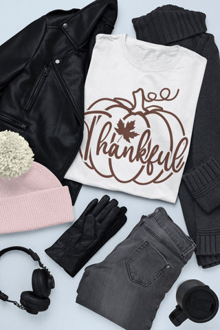 Thankful svg, Thanksgiving t shirt svg, Pumpkin t shirt svg, Black friday t shirt, Thanks giving gift shirt, Happy Thanks giving svg, Thankful t shirt SVG Isabella Machell 