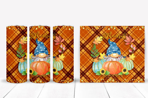 Thankful Tumbler Sublimation I Thanksgiving Tumbler Wrap Sublimation Happy Printables Club 