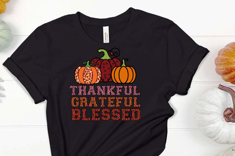Thankful.grateful.blessed SVG DESIGNISTIC 
