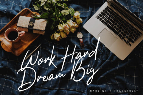 Thankfully Stylish Script Font Creatype Studio 