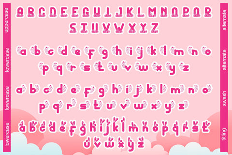 Thanks Bunny Font Andrey Design 